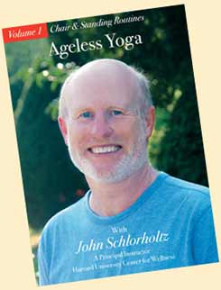 Picture of Chair Yoga DVD case